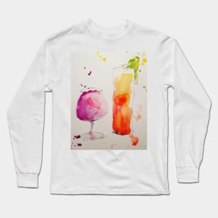 Lets have a Drink Long Sleeve T-Shirt